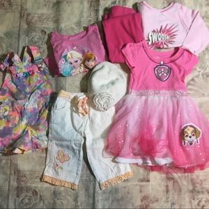 Lot of 7 toddlers girls